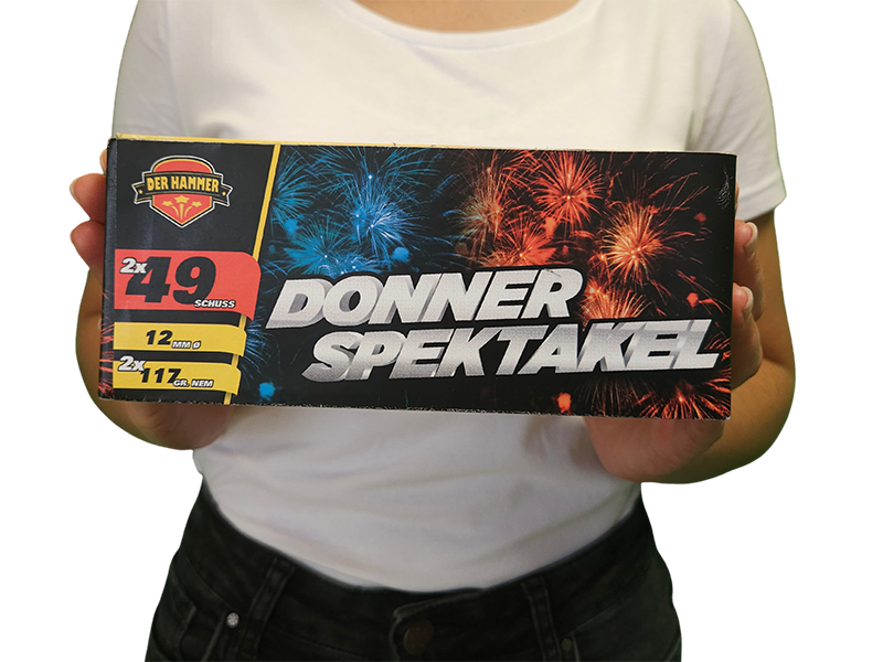 donner spektakel - voorzijde